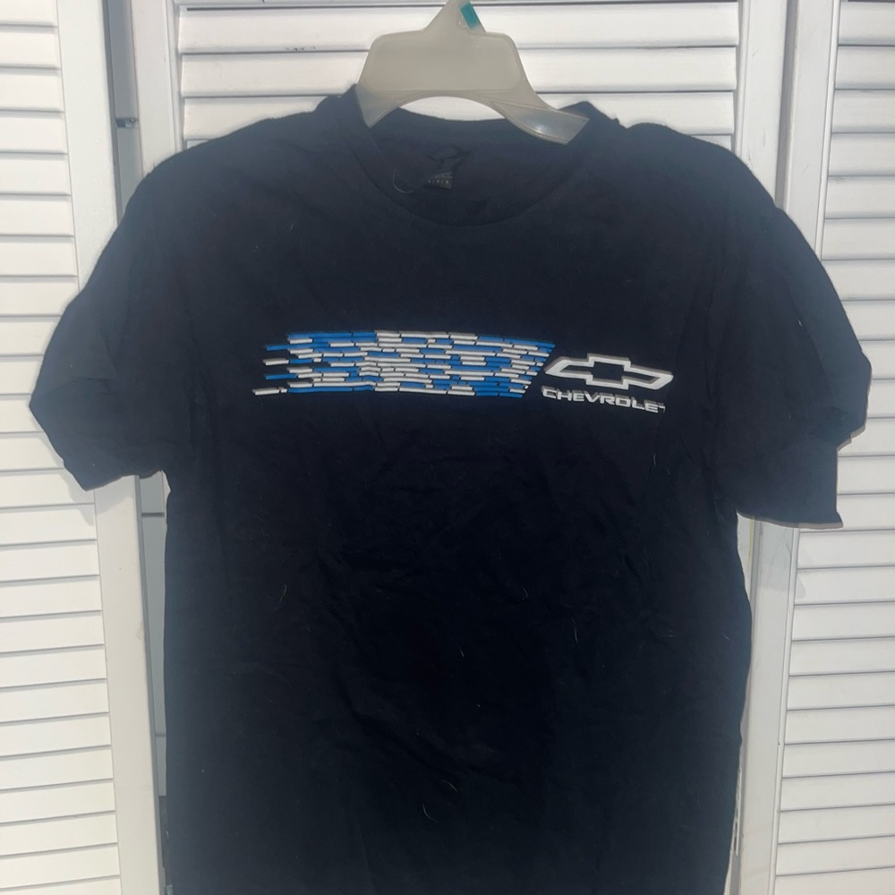 Gildan Black and Blue Graphic Tee